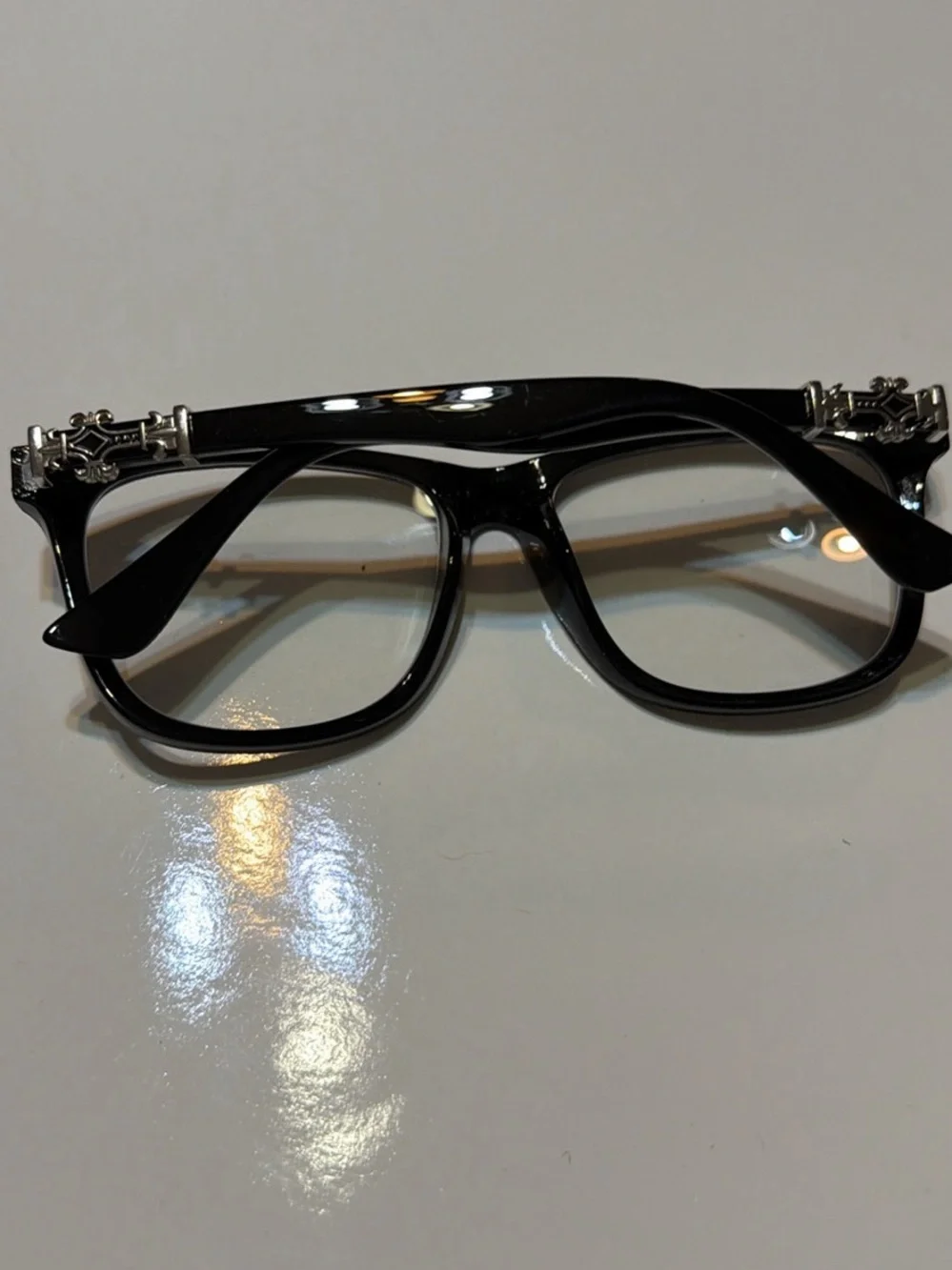 Black Square Frame Glasses